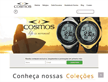 Tablet Screenshot of cosmosrelogios.com.br